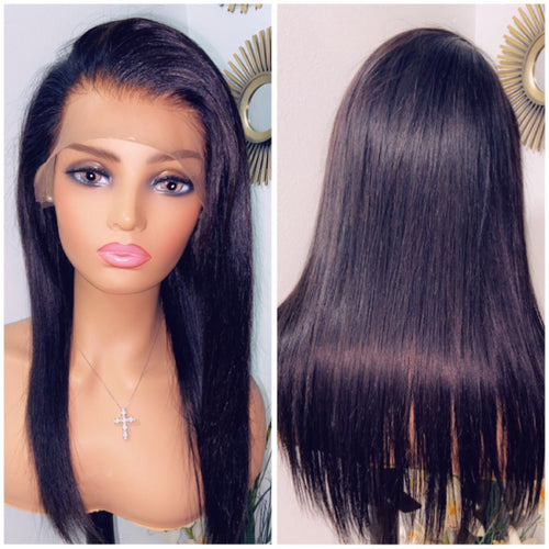 14” Silky Straight Lace Front Unit
